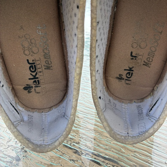 Rieker N42V1 Antistress Memosoft Multicolored Slip On Walking Sneakers - Picture 9 of 14